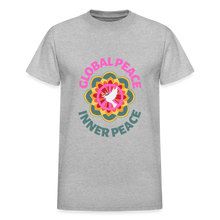 Load image into Gallery viewer, GLOBAL INNER PEACE Ultra Cotton Adult T-Shirt - heather gray