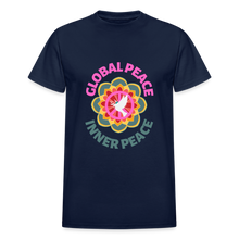 Load image into Gallery viewer, GLOBAL INNER PEACE Ultra Cotton Adult T-Shirt - navy