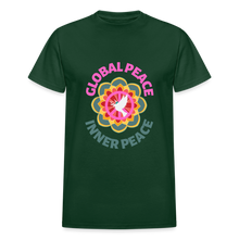 Load image into Gallery viewer, GLOBAL INNER PEACE Ultra Cotton Adult T-Shirt - forest green