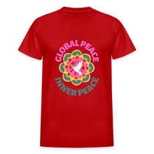Load image into Gallery viewer, GLOBAL INNER PEACE Ultra Cotton Adult T-Shirt - red