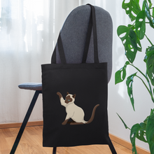 Load image into Gallery viewer, COOL CAT Tote Bag - black