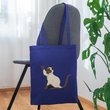 Load image into Gallery viewer, COOL CAT Tote Bag - royal blue