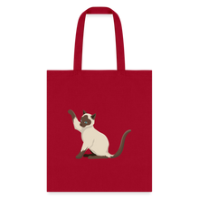 Load image into Gallery viewer, COOL CAT Tote Bag - red