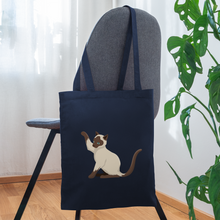 Load image into Gallery viewer, COOL CAT Tote Bag - navy