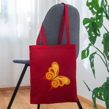 Load image into Gallery viewer, BUTTERFLY Tote Bag - red