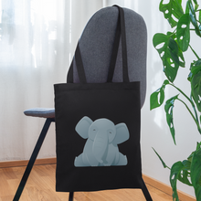 Load image into Gallery viewer, ELEPHANT Tote Bag - black
