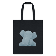 Load image into Gallery viewer, ELEPHANT Tote Bag - black