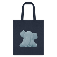 Load image into Gallery viewer, ELEPHANT Tote Bag - navy