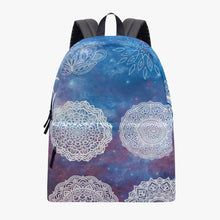 Load image into Gallery viewer, INFINITE SPACE MANDALAS Canvas Backpack
