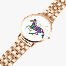 Load image into Gallery viewer, Unicorn Steel Strap Quartz watch
