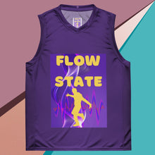Load image into Gallery viewer, Flow State Recycled unisex basketball jersey
