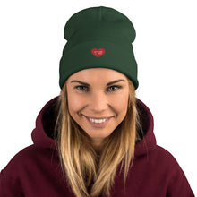 Load image into Gallery viewer, Nature Lover Heart Embroidered Beanie
