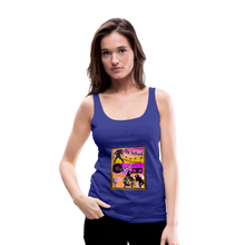 Load image into Gallery viewer, OLD SCHOOL R &amp; B Women’s Premium Tank Top - royal blue
