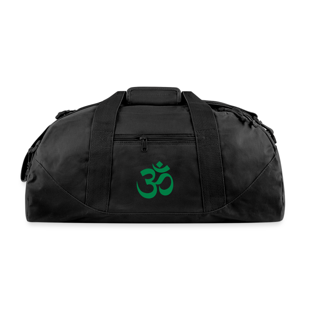 Om Recycled Duffel Bag - black