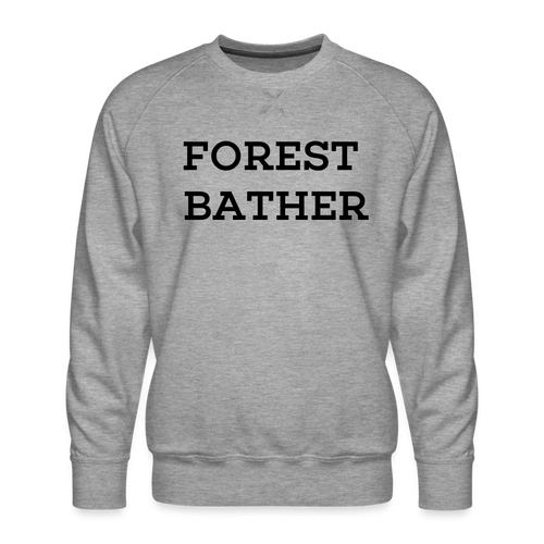 FOREST BATHER Women’s Sweatshirt - heather grey