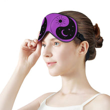 Load image into Gallery viewer, Yin Yang Purple Sleeping Eye Mask
