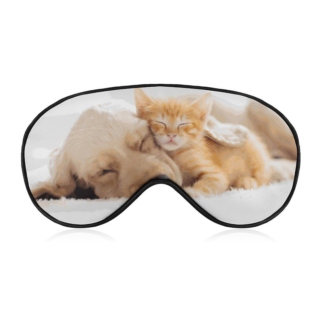 Puppy & Kitten Sleeping Eye Mask