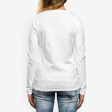 Load image into Gallery viewer, Women&#39;s Crew Neck Long sleeve T-shirt
