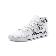 Load image into Gallery viewer, Pitbull Dog Unisex High Top Canvas Shoes
