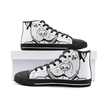 Load image into Gallery viewer, Pitbull Dog Unisex High Top Canvas Shoes
