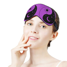 Load image into Gallery viewer, Yin Yang Purple Sleeping Eye Mask
