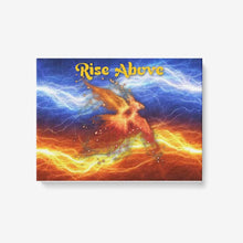 Load image into Gallery viewer, Rise Above 1 Piece Canvas Wall Art for Living Room - Framed Ready to Hang 24&quot;x18&quot;
