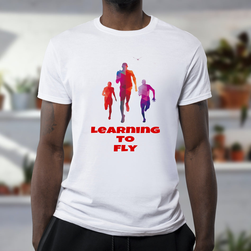 Learning to Fly Runners T shirt