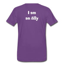 Load image into Gallery viewer, I am an Ally Men&#39;s Premium T-Shirt - purple
