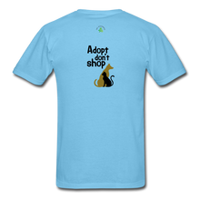 Load image into Gallery viewer, Friends Fur Life Unisex T-Shirt - aquatic blue
