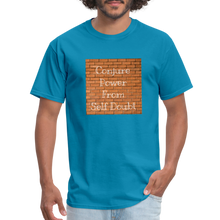 Load image into Gallery viewer, Conjure Power From Self Doubt T-Shirt - turquoise
