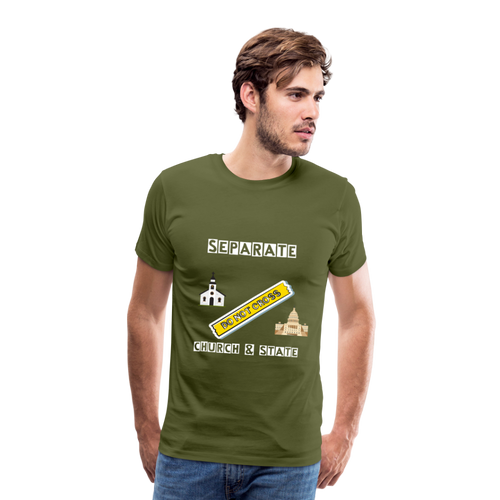 Men's Premium T-Shirt - olive green